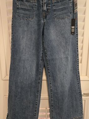 Classic Wide-Leg Women’s Jeans - Blue